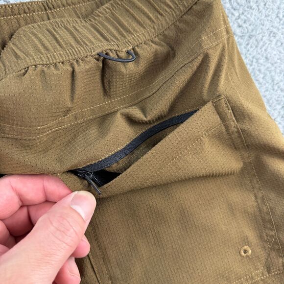 KETL Mountain Apparel Shorts XL Vent Lightweight Active Shorts 7" Inseam Brown - Picture 9 of 12